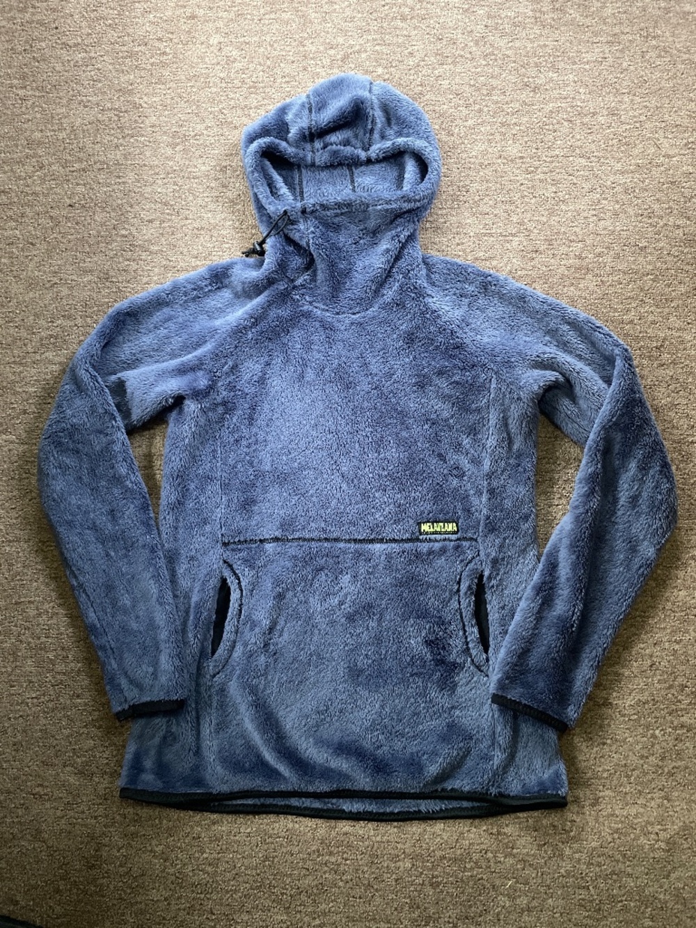 Melanzana High Loft Hoodie. Large, EUC